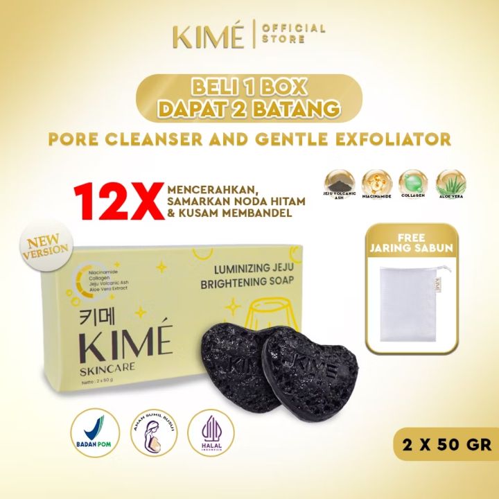 Kime Luminizing Jeju Brightening Soap